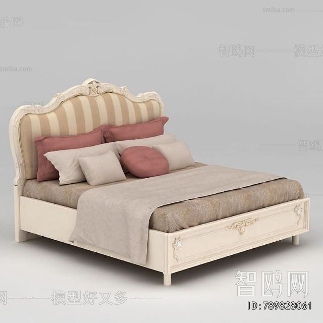 French Style Double Bed