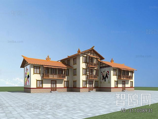 New Chinese Style Residential Building