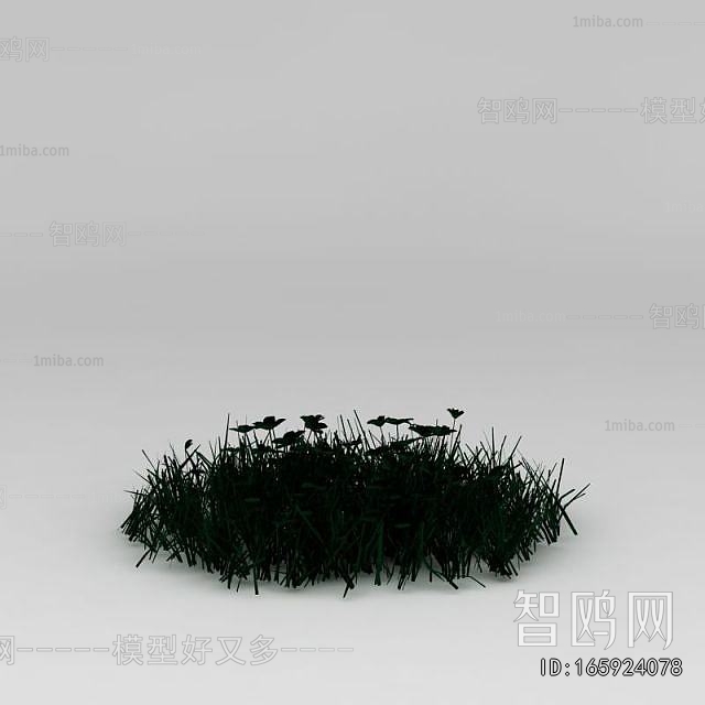 Modern Flowers And Grass