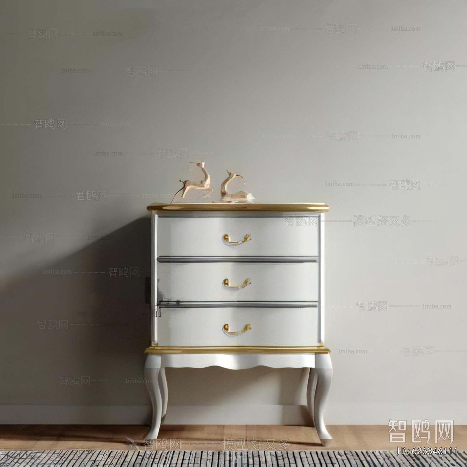 European Style Side Cabinet