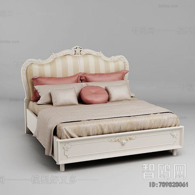 French Style Double Bed