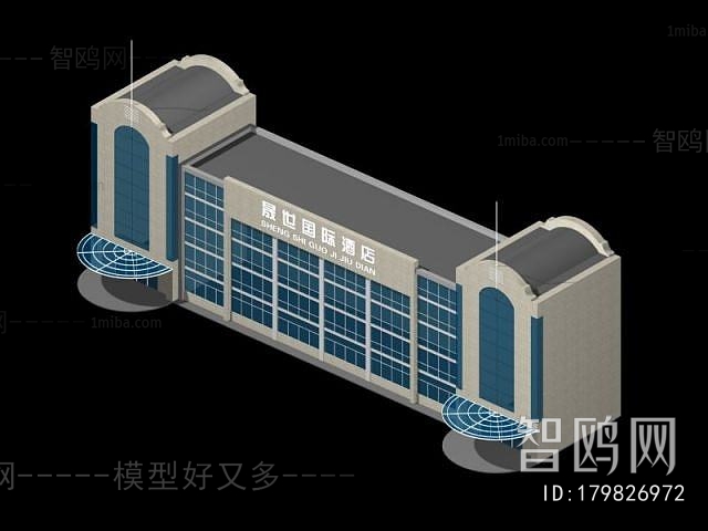 Modern Appearance Of Commercial Building