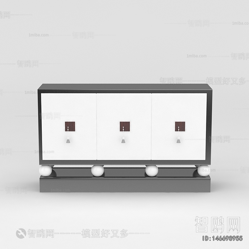 New Chinese Style Side Cabinet