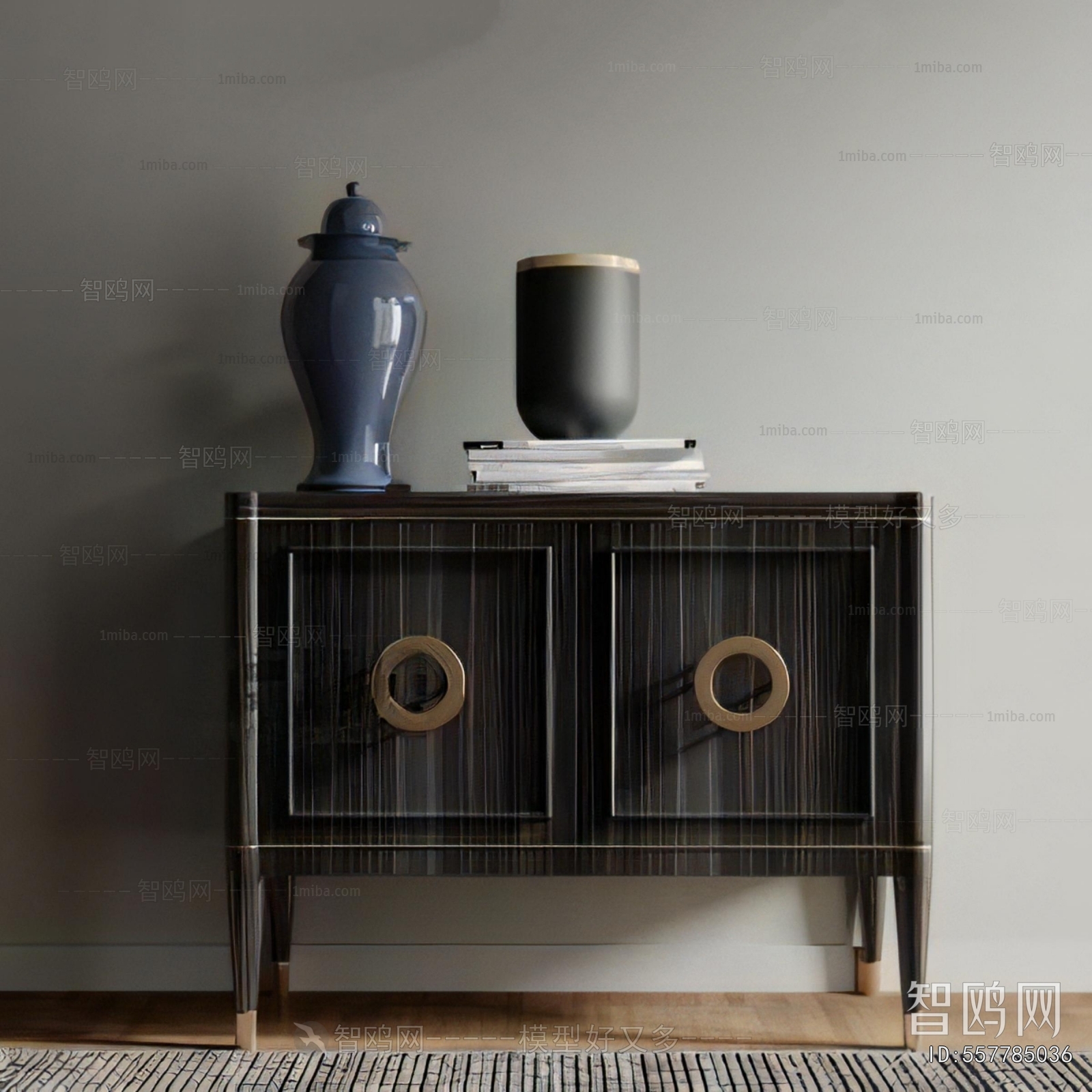 New Chinese Style Side Cabinet