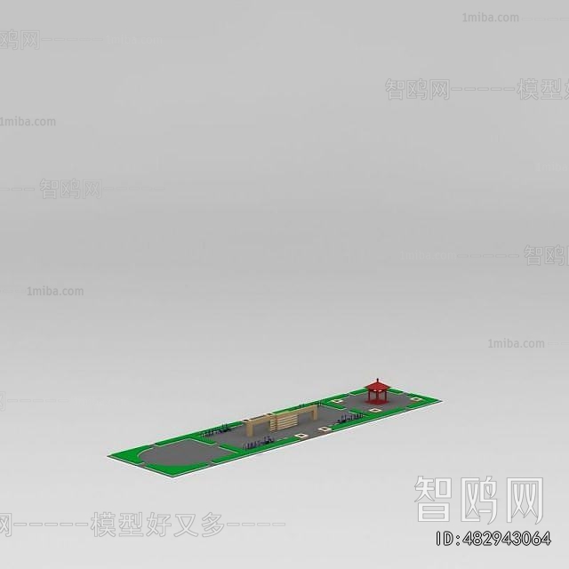 Modern Architectural Bird's-eye View Planning