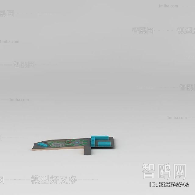 Modern Architectural Bird's-eye View Planning