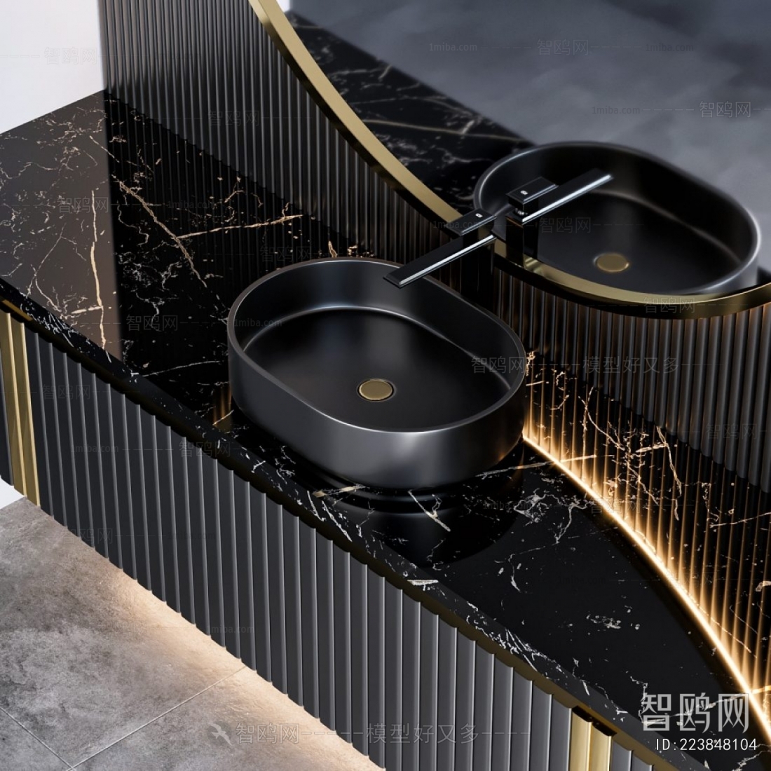 Modern Bathroom Cabinet