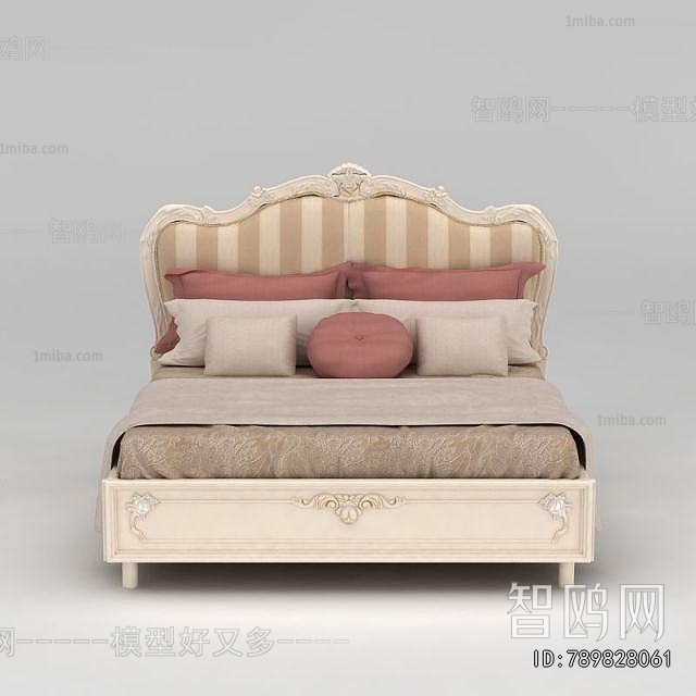 French Style Double Bed