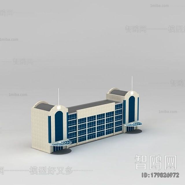 Modern Appearance Of Commercial Building