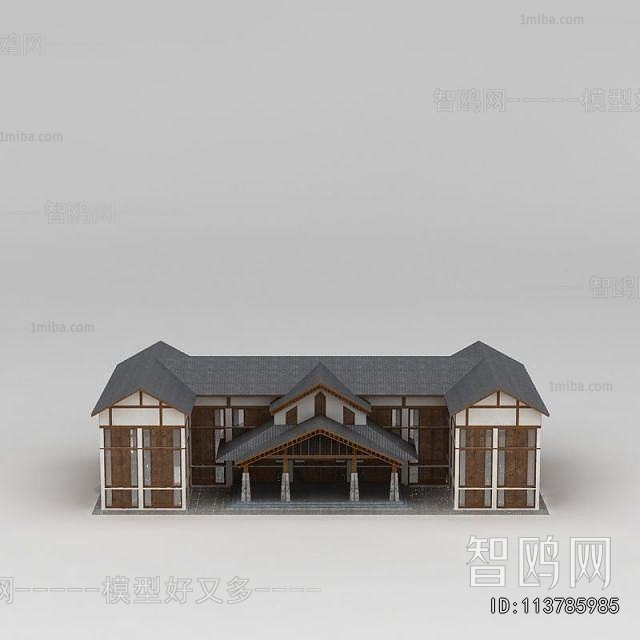 New Chinese Style Public Building