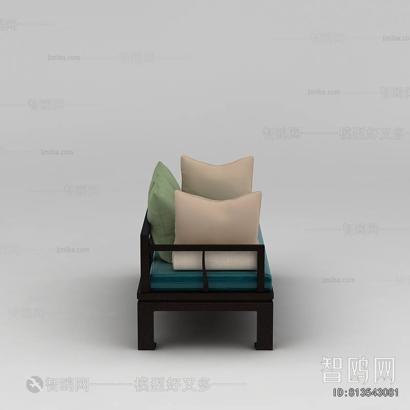 New Chinese Style Multi Person Sofa