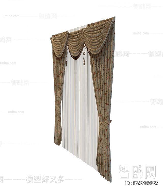Modern Idyllic Style The Curtain