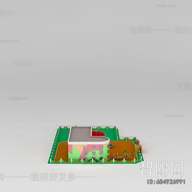 Modern Architectural Bird's-eye View Planning