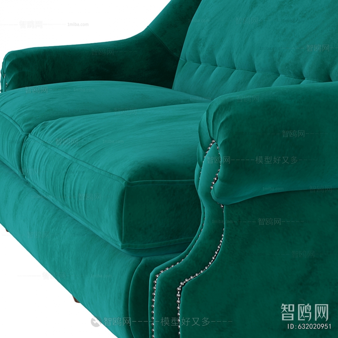 Simple European Style A Sofa For Two