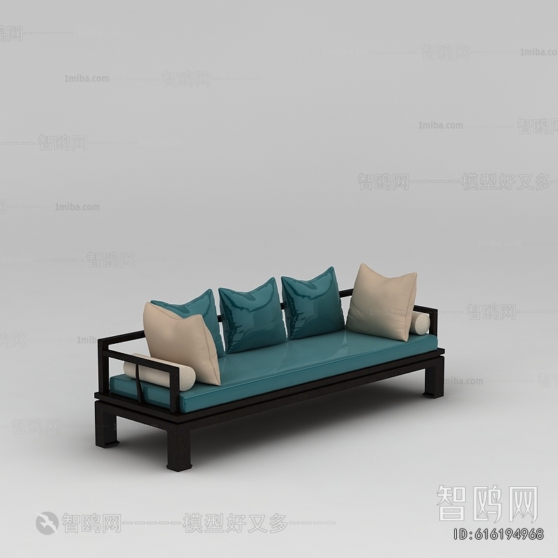 New Chinese Style Multi Person Sofa