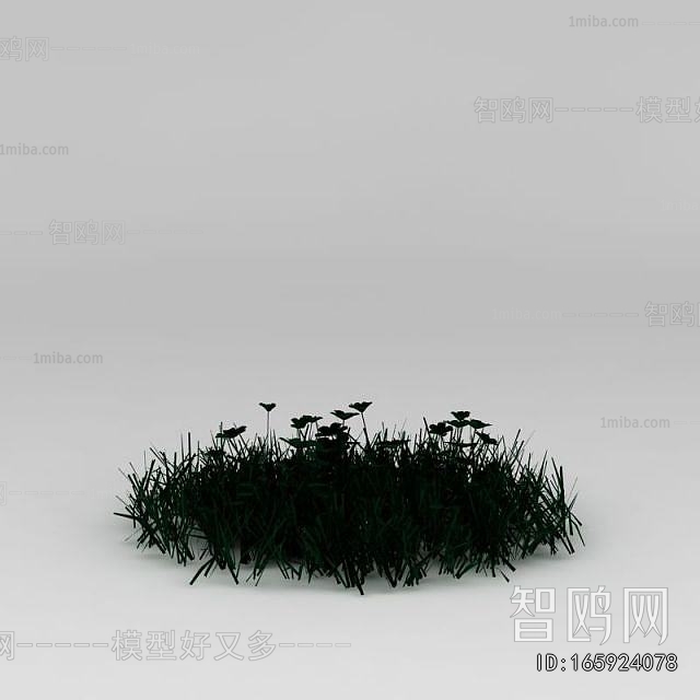 Modern Flowers And Grass