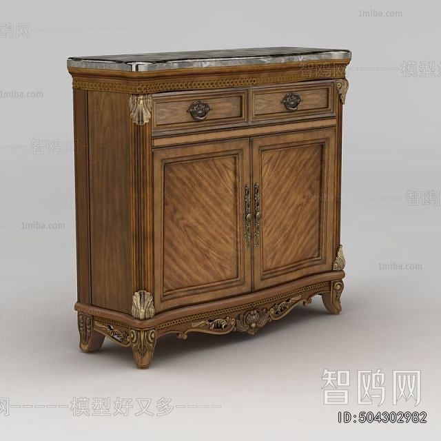 European Style Side Cabinet