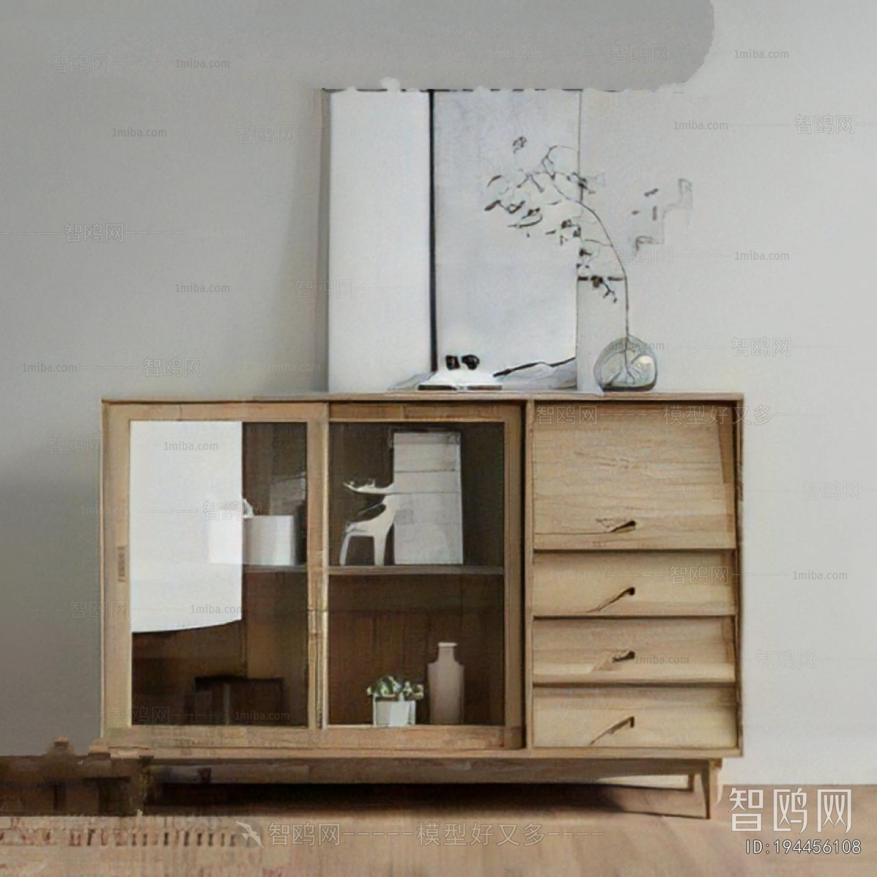 Nordic Style Side Cabinet