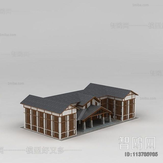 New Chinese Style Public Building