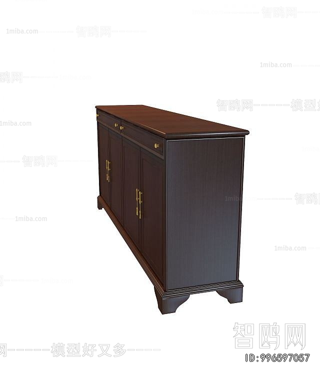 New Chinese Style Side Cabinet