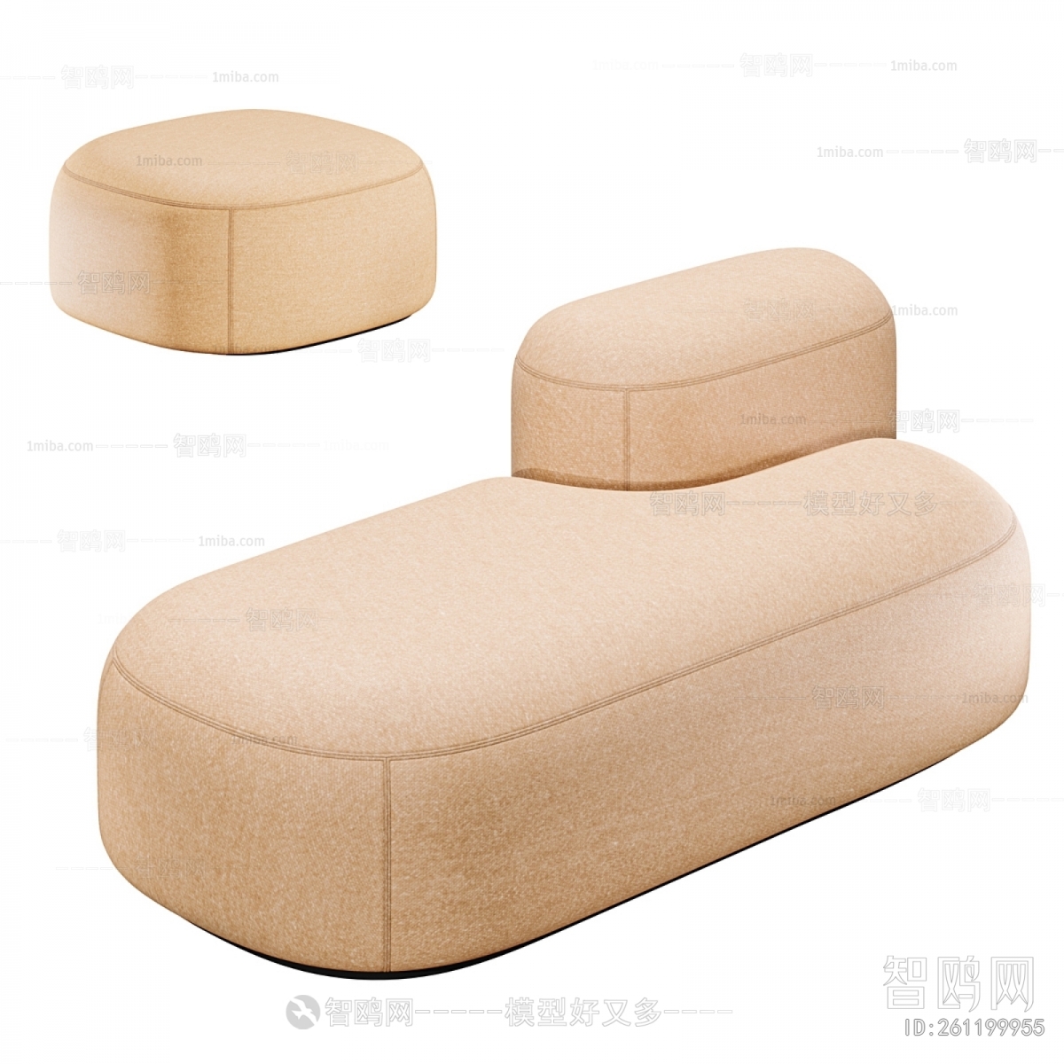 Modern Sofa Stool