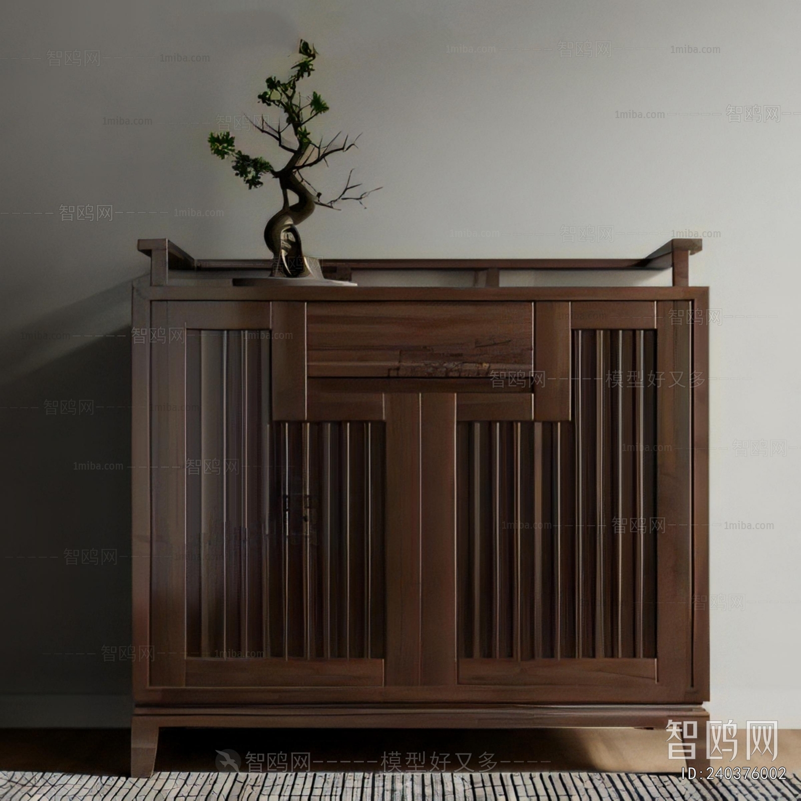 New Chinese Style Side Cabinet