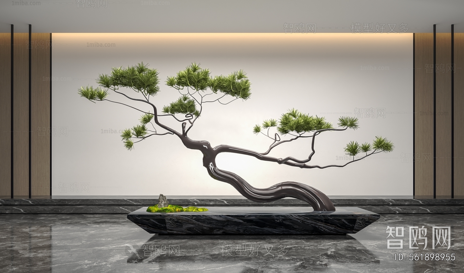 New Chinese Style Plant Landscaping