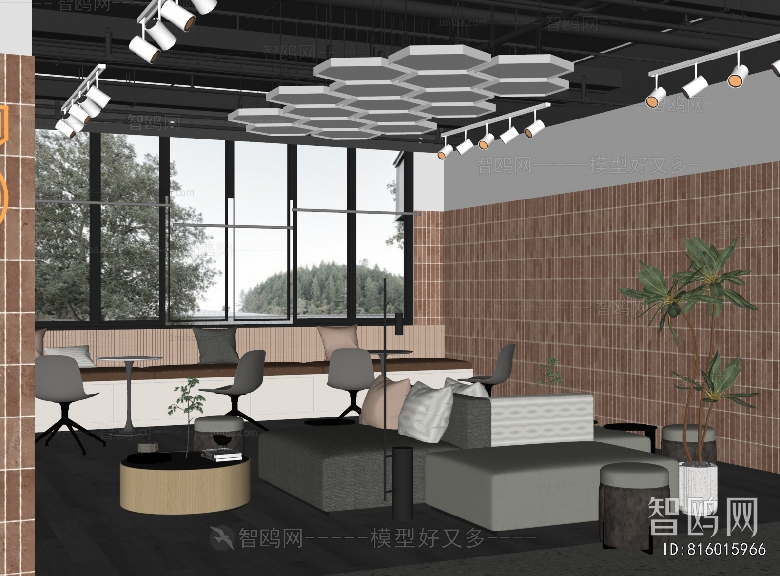 Modern Office Rest Area