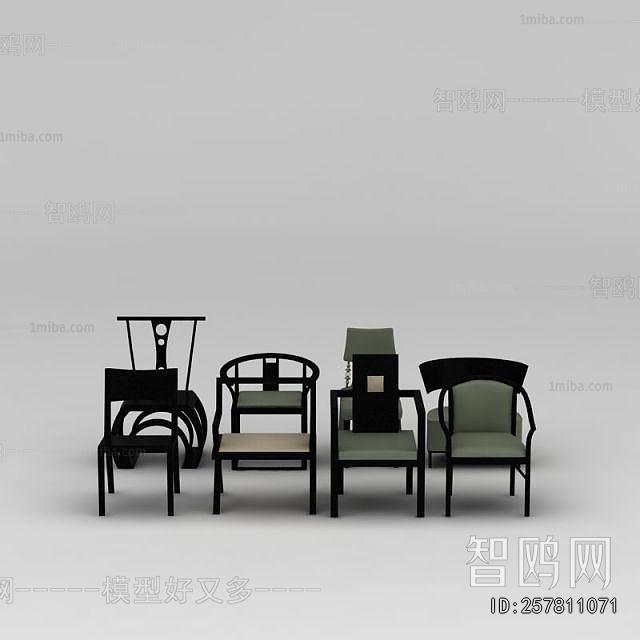 New Chinese Style Dining Chair