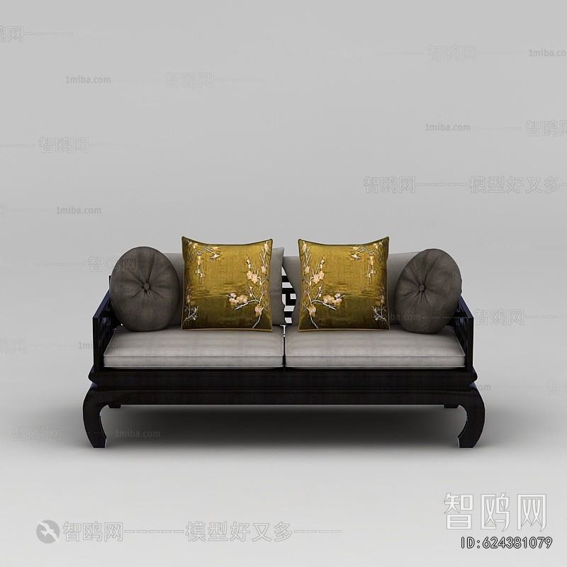 New Chinese Style A Sofa For Two