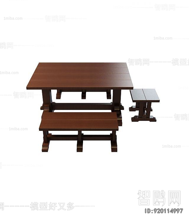 Chinese Style Dining Table And Chairs