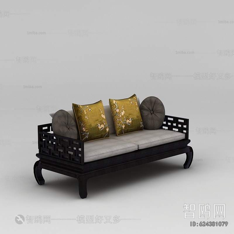 New Chinese Style A Sofa For Two