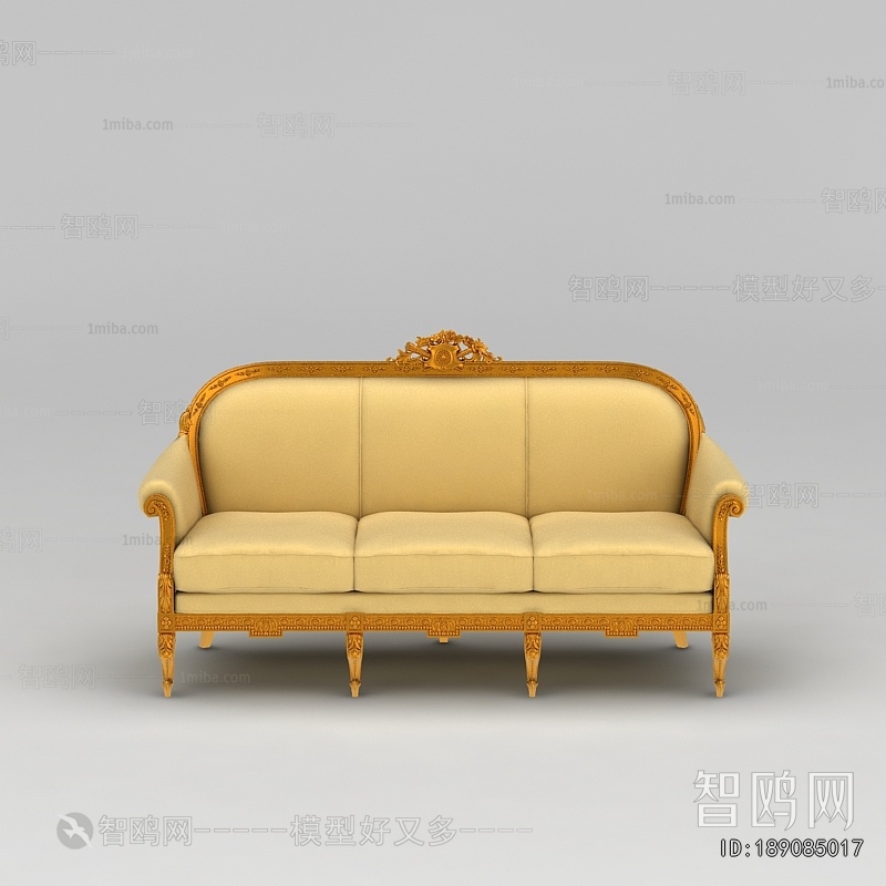 European Style Three-seat Sofa