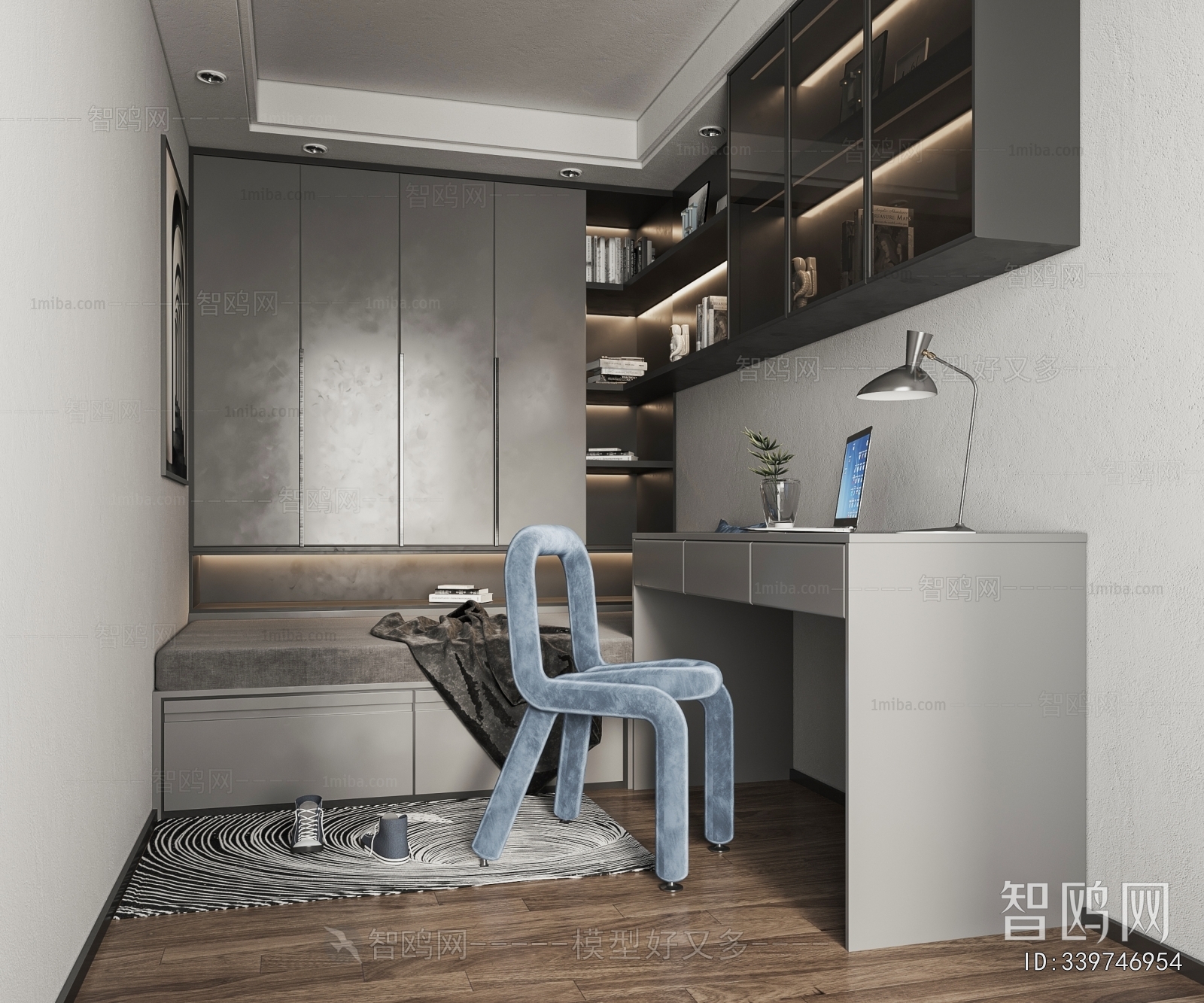 Modern Boy's Room And Son's Room