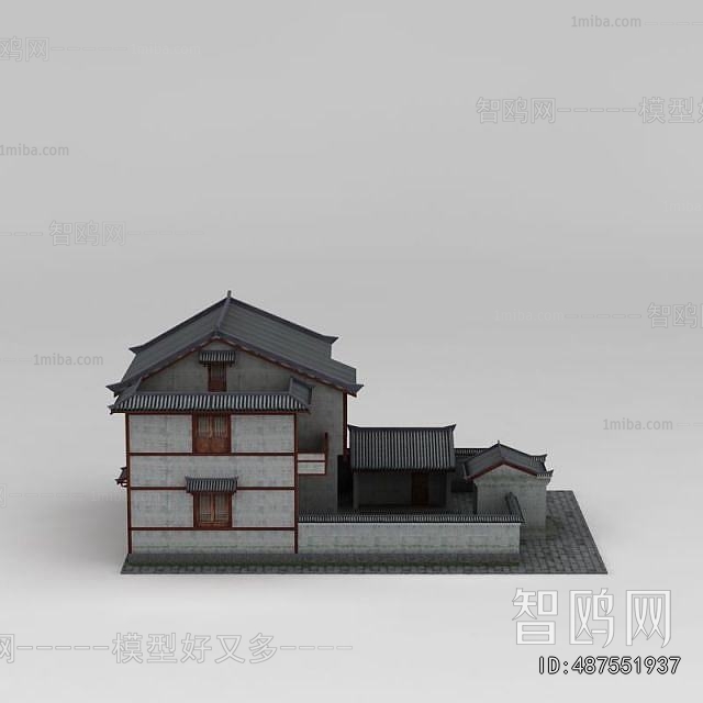Chinese Style Ancient Architectural Buildings