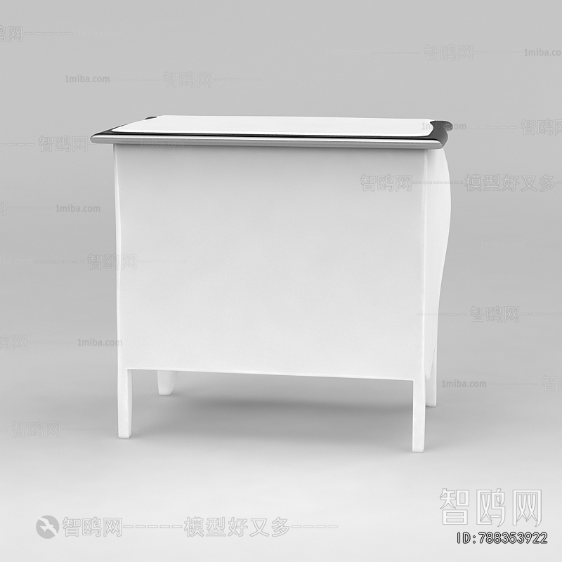 European Style Bedside Cupboard