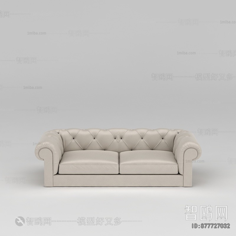 Simple European Style A Sofa For Two