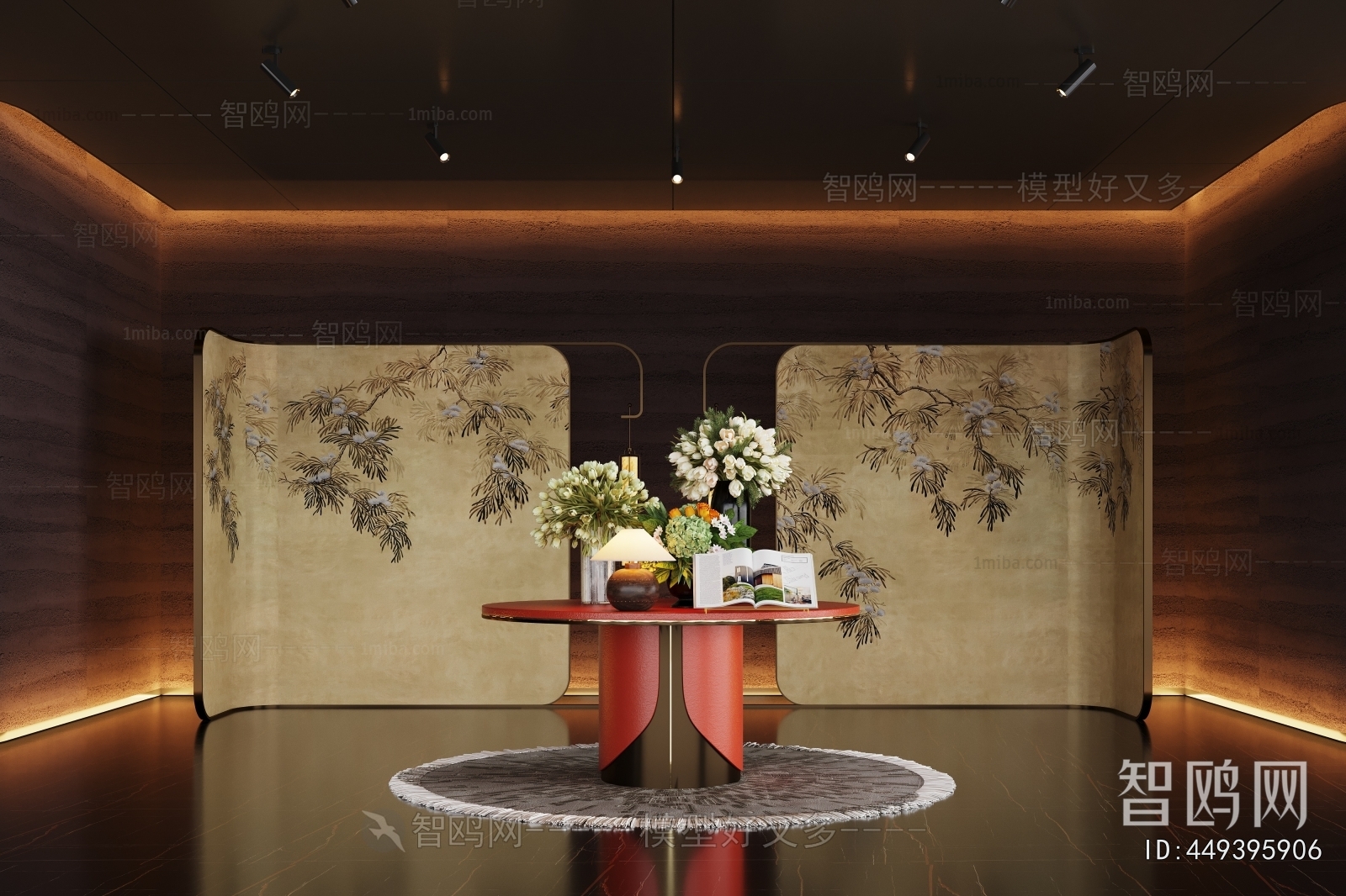 现代酒店大厅
