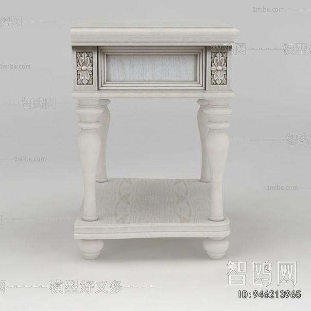 European Style Bedside Cupboard