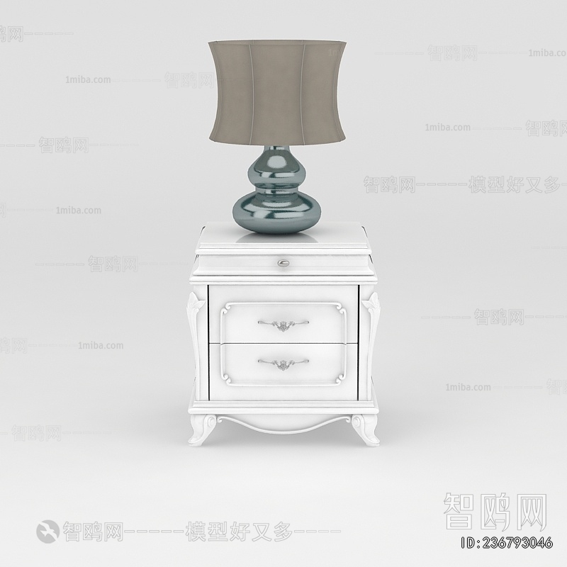 European Style Bedside Cupboard