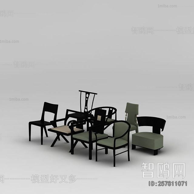 New Chinese Style Dining Chair