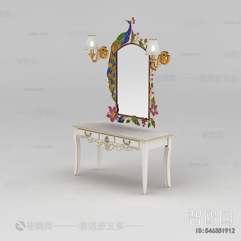 Simple European Style Dresser