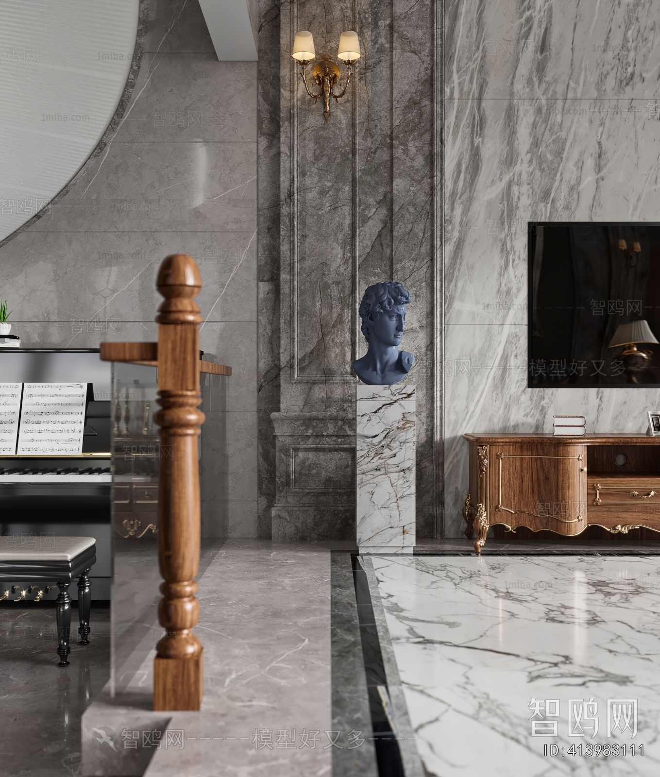 European Style A Living Room