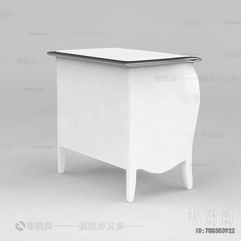 European Style Bedside Cupboard