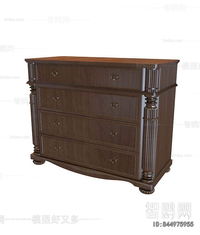 European Style Side Cabinet