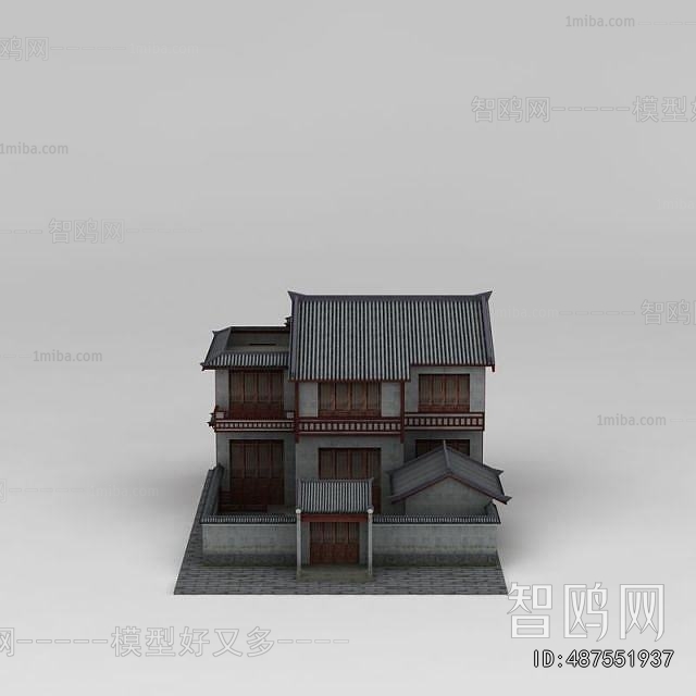 Chinese Style Ancient Architectural Buildings