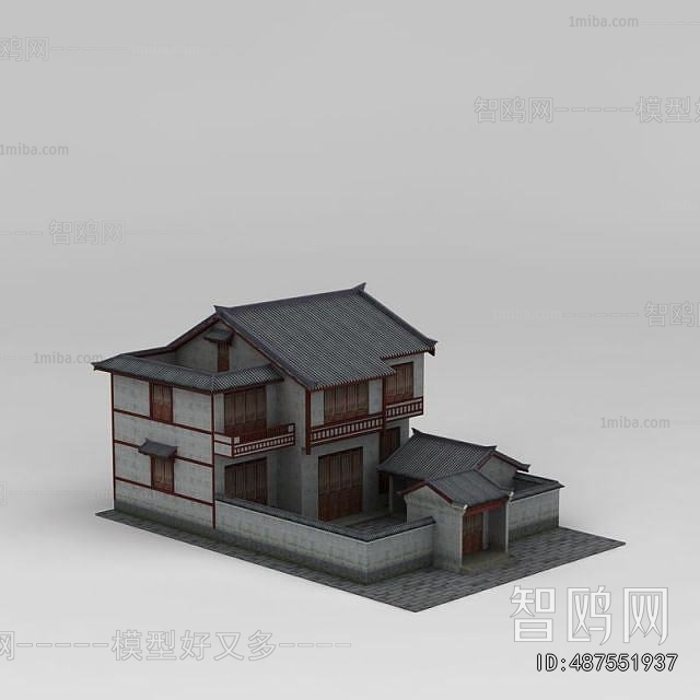 Chinese Style Ancient Architectural Buildings