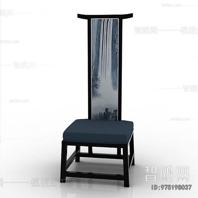 New Chinese Style Lounge Chair
