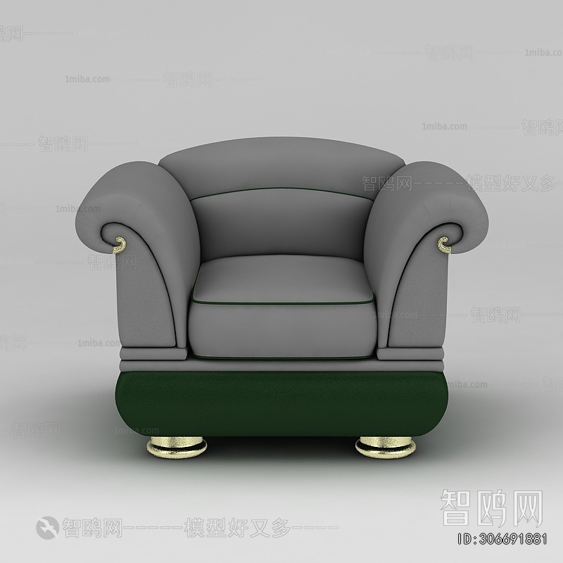 European Style Single Sofa