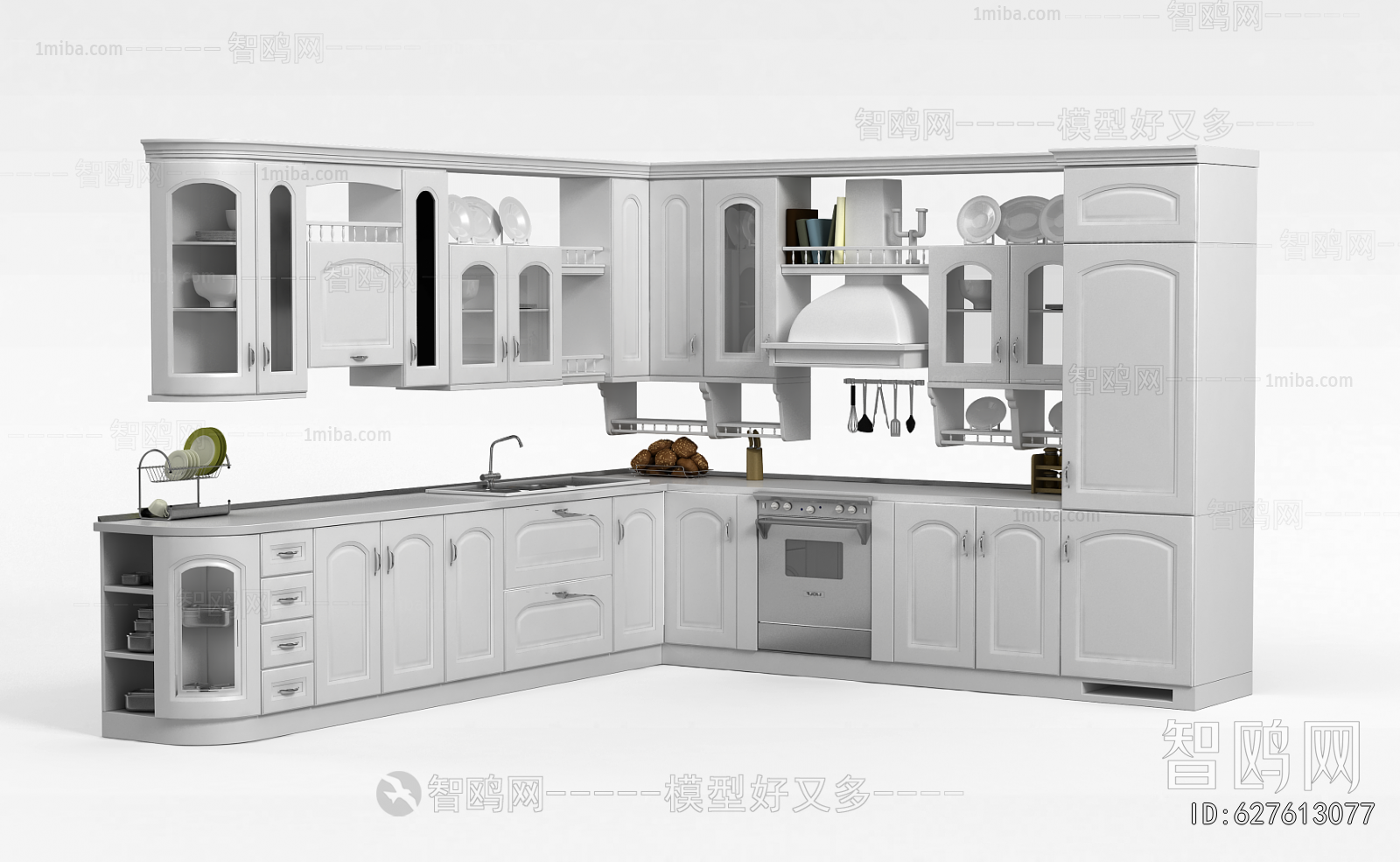 European Style Kitchen Cabinet